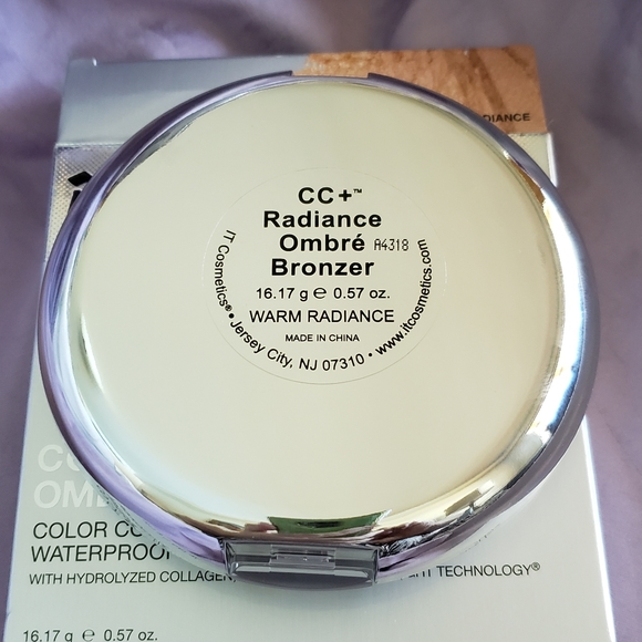 IT COSMETICS CC + Radiance Ombre Bronzer BNIB, WITH LG FAN BRUSH. SUMMER READY! - Picture 4 of 11
